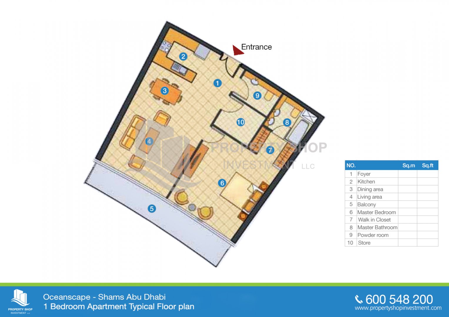 ⚡ Oceanscape floor plan